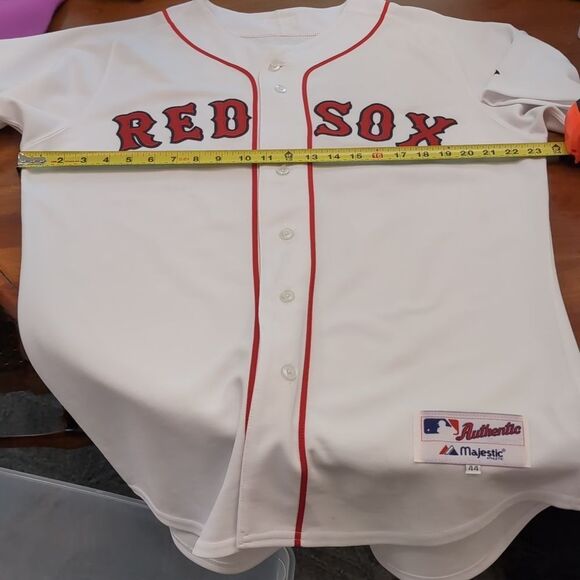 Vintage Y2K Boston Red Sox Majestic MLB Jersey #34 Ortiz - Picture 3 of 7